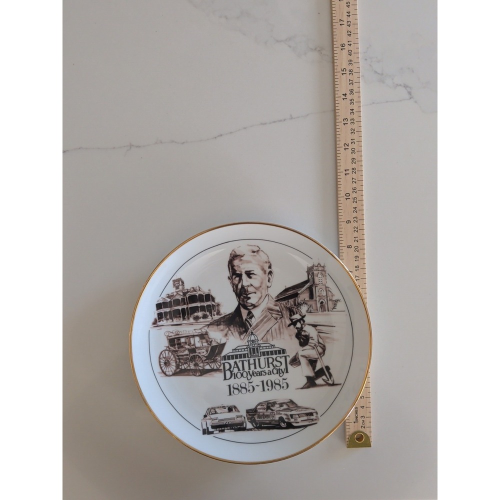 limited edition collector plate celebrate the Bathurst Civic Centenary